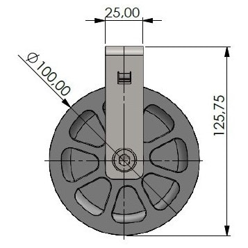 seilrolle 100-9 mit bügel-98-8-TZ1